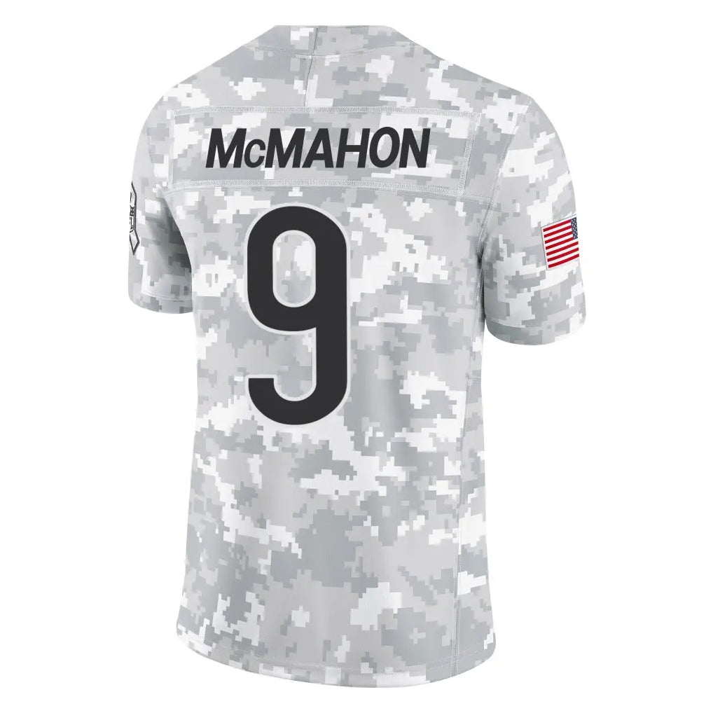 Kooe C.Bears #9 Jim McMahon Player Arctic Camo Salute to Service Limited Stitched Jerseys