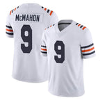 Kooe C.Bears #9 Jim McMahon Player White Classic Vapor Limited Home Game Stitched Jerseys