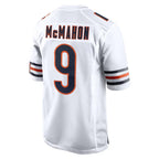 Kooe C.Bears #9 Jim McMahon Player White Home Game Stitched Jerseys