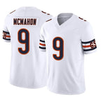 Kooe C.Bears #9 Jim McMahon Player White Vapor F.U.S.E. Limited Home Game Stitched Jerseys