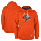 Kooe C.Bengals Orange Salute to Service Pullover Hoodie Limited Blank Player Stitched Jerseys