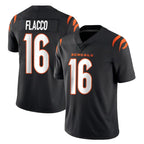 Kooe C.Bengals #16 Joe Flacco Player Black Vapor Untouchable Limited Home Game Stitched Jerseys