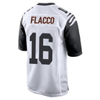 Kooe C.Bengals #16 Joe Flacco Player White Alternate Home Game Stitched Jerseys