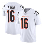 Kooe C.Bengals #16 Joe Flacco Player White Vapor Untouchable Limited Home Game Stitched Jerseys