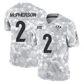 Kooe C.Bengals #2 Evan McPherson Player Arctic Camo Salute to Service Limited Stitched Jerseys