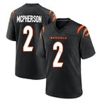 Kooe C.Bengals #2 Evan McPherson Player Black Home Game Stitched Jerseys