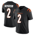 Kooe C.Bengals #2 Evan McPherson Player Black Vapor Untouchable Limited Home Game Stitched Jerseys