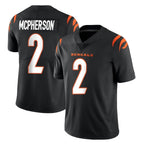 Kooe C.Bengals #2 Evan McPherson Player Black Vapor Untouchable Limited Home Game Stitched Jerseys