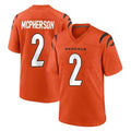 Kooe C.Bengals #2 Evan McPherson Player Orange Home Game Stitched Jerseys