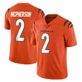 Kooe C.Bengals #2 Evan McPherson Player Orange Vapor Untouchable Limited Home Game Stitched Jerseys
