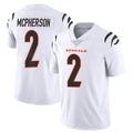 Kooe C.Bengals #2 Evan McPherson Player White Vapor Untouchable Limited Home Game Stitched Jerseys