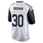 Kooe C.Bengals #30 Chase Brown Player White Alternate Home Game Stitched Jerseys
