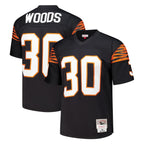 Kooe C.Bengals #30 Ickey Woods Player Black Mitchell & Ness 1988 Legacy Replica Stitched Jerseys