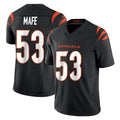 Kooe C.Bengals #53 Boye Mafe Player Black Vapor F.U.S.E. Limited Home Game Stitched Jerseys