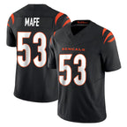 Kooe C.Bengals #53 Boye Mafe Player Black Vapor F.U.S.E. Limited Home Game Stitched Jerseys