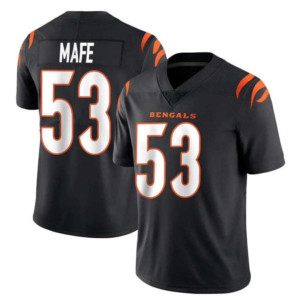 Kooe C.Bengals #53 Boye Mafe Player Black Vapor Untouchable Limited Home Game Stitched Jerseys