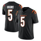 Kooe C.Bengals #5 Tee Higgins Player Black Vapor Untouchable Limited Home Game Stitched Jerseys