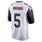 Kooe C.Bengals #5 Tee Higgins Player White Alternate Home Game Stitched Jerseys