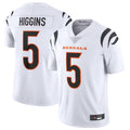 Kooe C.Bengals #5 Tee Higgins White Vapor Untouchable Limited Jersey American Stitched Jerseys