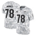 Kooe C.Bengals #78 Anthony Munoz Player Arctic Camo Salute to Service Limited Stitched Jerseys