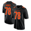 Kooe C.Bengals #78 Anthony Munoz Player Black Fashion Game Stitched Jerseys