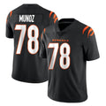 Kooe C.Bengals #78 Anthony Munoz Player Black Vapor Untouchable Limited Home Game Stitched Jerseys