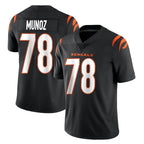 Kooe C.Bengals #78 Anthony Munoz Player Black Vapor Untouchable Limited Home Game Stitched Jerseys