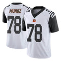 Kooe C.Bengals #78 Anthony Munoz Player White Color Rush Vapor Untouchable Limted Home Game Stitched Jerseys