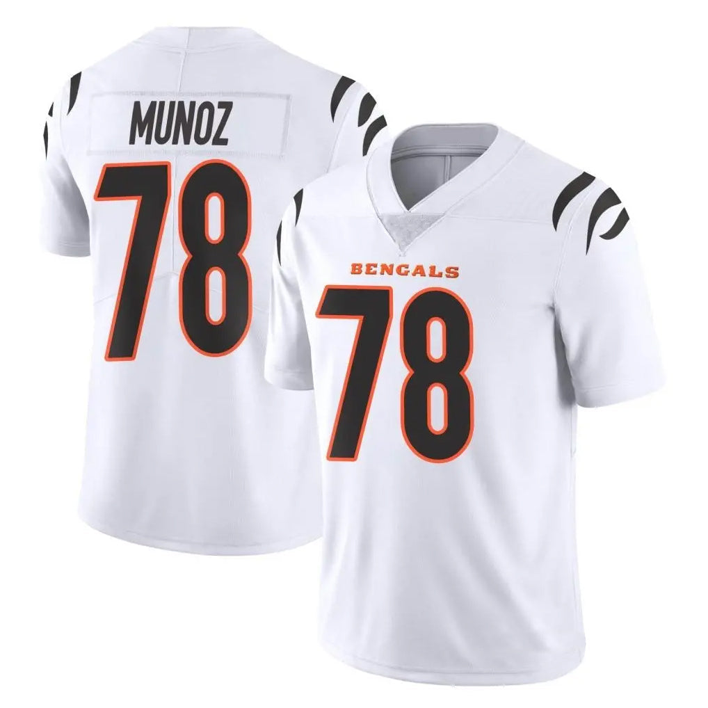 Kooe C.Bengals #78 Anthony Munoz Player White Vapor Untouchable Limited Home Game Stitched Jerseys