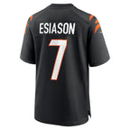 Kooe C.Bengals #7 Boomer Esiason Black Retired Player Stitched Jerseys