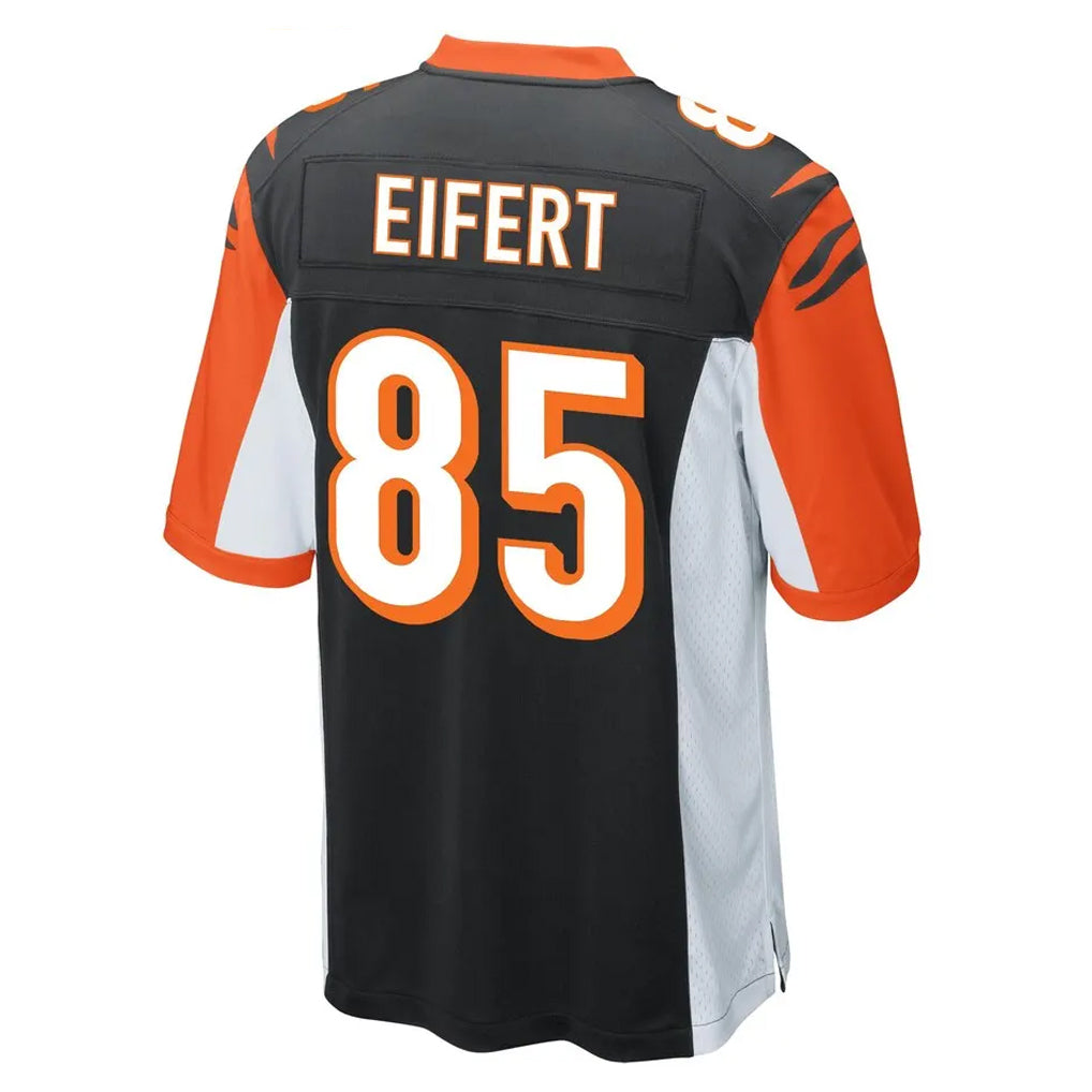 Kooe C.Bengals #85 Chad Johnson Player Black Alternate Home Game Stitched Jerseys
