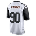 Kooe C.Bengals #90 Kris Jenkins Jr Player White Alternate Home Game Stitched Jerseys