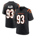 Kooe C.Bengals #93 Jonathan Allen Player Black Home Game Stitched Jerseys