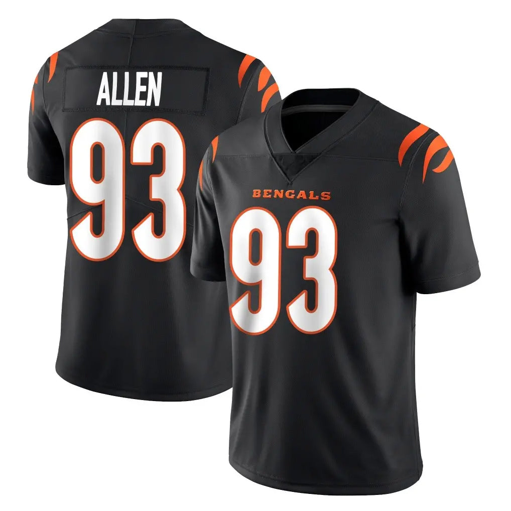Kooe C.Bengals #93 Jonathan Allen Player Black Vapor Untouchable Limited Home Game Stitched Jerseys