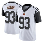 Kooe C.Bengals #93 Jonathan Allen Player White Color Rush Vapor Untouchable Limted Home Game Stitched Jerseys