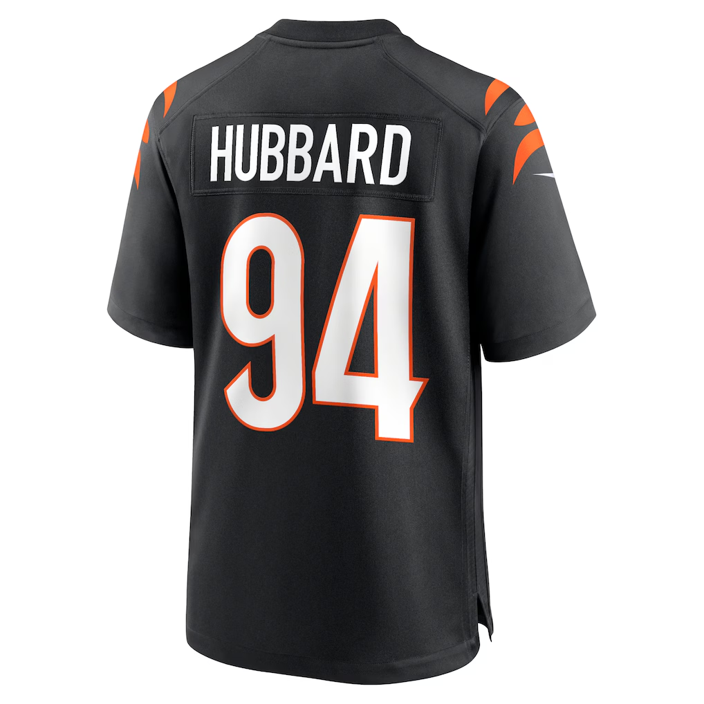 Kooe C.Bengals #94 Sam Hubbard Black Player Game Stitched Jerseys