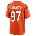 Kooe C.Bengals #97 Dexter Lawrence II Orange Game Stitched Jerseys