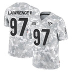 Kooe C.Bengals #97 Dexter Lawrence II Player Arctic Camo Salute to Service Limited Stitched Jerseys