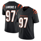 Kooe C.Bengals #97 Dexter Lawrence II Player Black Vapor F.U.S.E. Limited Home Game Stitched Jerseys