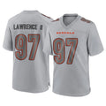 Kooe C.Bengals #97 Dexter Lawrence II Player Gray Atmosphere Fashion Game Stitched Jerseys