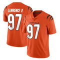 Kooe C.Bengals #97 Dexter Lawrence II Player Orange Vapor Untouchable Limited Home Game Stitched Jerseys