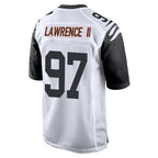 Kooe C.Bengals #97 Dexter Lawrence II Player White Alternate Home Game Stitched Jerseys