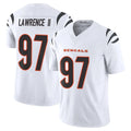 Kooe C.Bengals #97 Dexter Lawrence II Player White Vapor F.U.S.E. Limited Home Game Stitched Jerseys