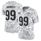Kooe C.Bengals #99 Myles Murphy Player Arctic Camo Salute to Service Limited Stitched Jerseys