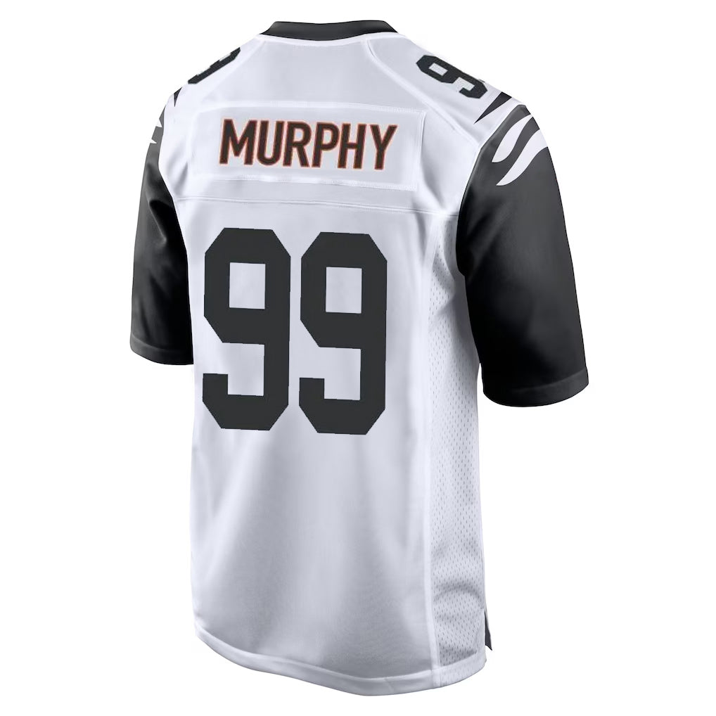 Kooe C.Bengals #99 Myles Murphy Player White Alternate Home Game Stitched Jerseys