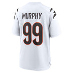 Kooe C.Bengals #99 Myles Murphy Player White Home Game Stitched Jerseys