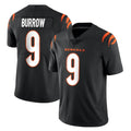 Kooe C.Bengals #9 Joe Burrow Player Black Vapor Untouchable Limited Home Game Stitched Jerseys