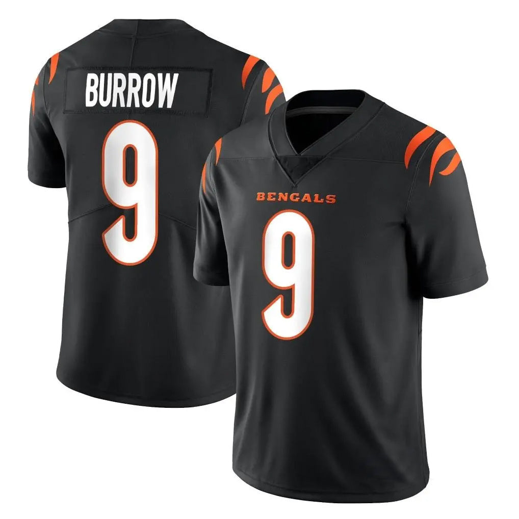 Kooe C.Bengals #9 Joe Burrow Player Black Vapor Untouchable Limited Home Game Stitched Jerseys
