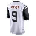 Kooe C.Bengals #9 Joe Burrow Player White Alternate Home Game Stitched Jerseys