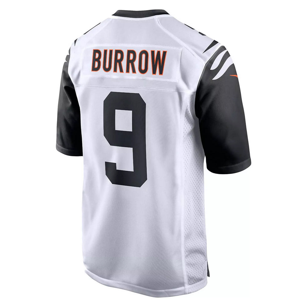 Kooe C.Bengals #9 Joe Burrow Player White Alternate Home Game Stitched Jerseys